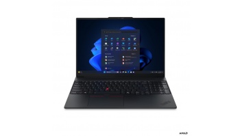Lenovo ThinkPad E16 G4 AMD | Black | 16 " | IPS | WUXGA | 1920 x 1200 pixels | Anti-glare | AMD Ryzen AI 5 | 330 | 16 GB | SODIMM DDR5 | Solid-state drive capacity 512 GB | AMD Radeon 820M Graphics | Windows 11 Pro | 802.11be | Bluetooth version 5.4 | Key