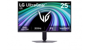 LG 25G523B-B UltraGear | 25 " | IPS | FHD | 16:9 | 200 Hz | 1 ms | 1920 x 1080 pixels | 300 cd/m² | HDMI ports quantity 2
