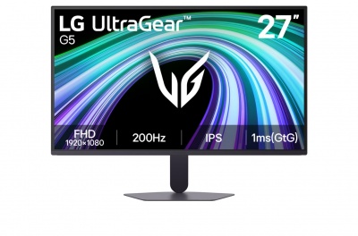 LG 27G523B-B UltraGear G5 | 27 " | IPS | FHD | 16:9 | 200 Hz | 1 ms | 27 pixels | 300 cd/m² | HDMI ports quantity 2