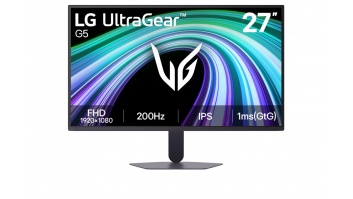 LG 27G523B-B UltraGear G5 | 27 " | IPS | FHD | 16:9 | 200 Hz | 1 ms | 27 pixels | 300 cd/m² | HDMI ports quantity 2