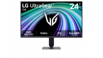 LG 24G411B-B | 24 " | IPS | FHD | 16:9 | 144 Hz | 1 ms | 1920 x 1080 pixels | 250 cd/m² | HDMI ports quantity 1