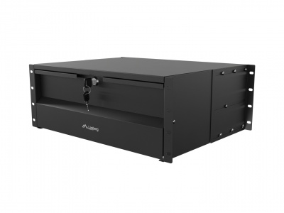 Lanberg 19" Drawer 4U/483x360 mm max load capacity up to 90 kg  4 point assembly, Black | Lanberg