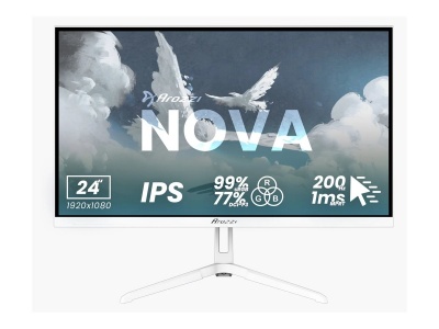 Arozzi | Nova | 24 " | IPS | QHD | 16:9 | 200 Hz | 1 ms | 2560 x 1440 pixels | 300 cd/m² | HDMI ports quantity 2 | Forest Green