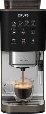Krups Coffee Crush Experience Coffee maker SA403BE0, Black/Silver | Krups