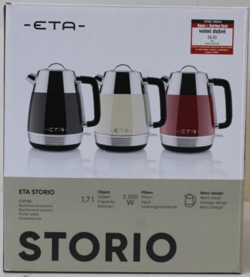 SALE OUT. ETA ETA918690040 Storio Kettle, Power 2150 W, Capacity 1.7 L, Stainless steel, Beige | SALE OUT. ETA | Storio Kettle | ETA918690040 | Standard | 2150 W | 1.7 L | Stainless steel | 360° rotational base | Beige | USED