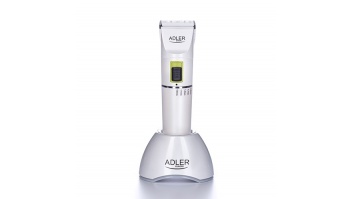 Adler | Hair clipper | AD 2827 | Cordless or corded | Number of length steps 4 | White