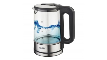 Mesko | Kettle | MS 1301b | Electric | 1850 W | 1.7 L | Glass | 360° rotational base | Black