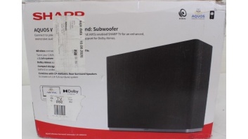 SALE OUT. Sharp AQUOS Wireless Surround Subwoofer | Sharp | AQUOS Surround Subwoofer | CP-AWS0101 | Wi-Fi | DAMAGED PACKAGING, USED