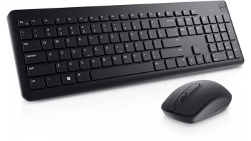 Dell | Keyboard and Mouse | KM3322W | Keyboard and Mouse Set | Wireless | Batteries included | Wireless connection | EE | Black