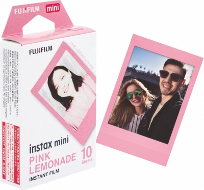 Fujifilm | Instax Mini Pink Lemonade | 54 x 86 mm | Quantity 10