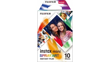 Fujifilm | Instax Mini | Art Spray Sheet Instant Film | 54 x 86 mm | Image size: 46 x 62 mm | Quantity 10