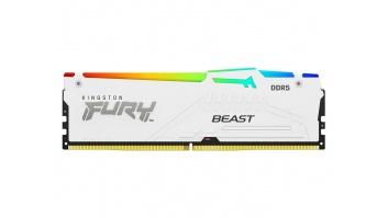 Kingston KF564C32BWEA-32 32GB 6400MT/s DDR5 CL32 DIMM FURY Beast White RGB EXPO | Kingston