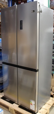 SALE OUT. | Xiaomi Mijia Refrigerator Cross Door 502L EU | Energy efficiency class E | Free standing | Side by Side | Height 191.2 cm | No Frost system | Fridge net capacity 326 L | Freezer net capacity 176 L | 37 dB | Brushed Silver | NOT ORIGINAL PACKAG