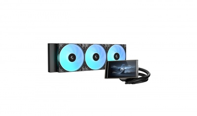 Deepcool LT360 VISION ARGB | Liquid Cooler | Black | Intel, AMD