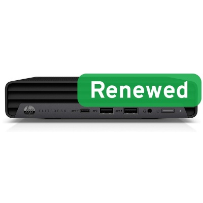 HP Renewed Grade B | EliteDesk 805 G6 Desktop Mini | AMD Ryzen 5 PRO | 4650GE | 16 GB | SSD | 256 GB | AMD Radeon Graphics | Windows 11 Pro