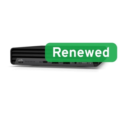 HP Renewed Grade A | ProDesk 400 G6 Desktop Mini | Intel Core i5 | i5-10500T | 16 GB | SSD | 256 GB | Intel UHD Graphics 630 | Windows 11 Pro