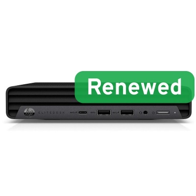 HP Renewed Grade A | EliteDesk 800 G6 Desktop Mini | Intel Core i5 | i5-10500T | 16 GB | SSD | 256 GB | Intel UHD Graphics 630 | Windows 11 Pro