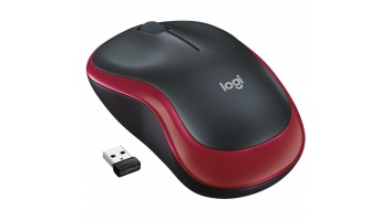 Logitech | Mouse | M185 | Wireless | Red