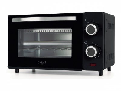 Adler Electric oven | AD 6032 | 9 L | 650 W | Black