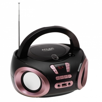 Adler | CD-MP3 Boombox | AD 1181 | Speakers | USB connectivity | FM