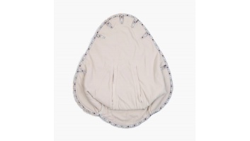 Lodger Bunker Folklore Fleece vissezonas guļammaiss, Beige