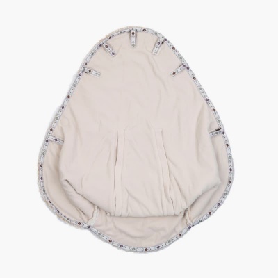 Lodger Bunker Folklore Fleece vissezonas guļammaiss, Beige