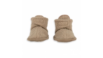 Lodger Slipper Teddy čībiņas, Beige, 3-6m