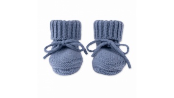 Lodger Slipper merino vilnas čībiņas, Storm, 0-6m