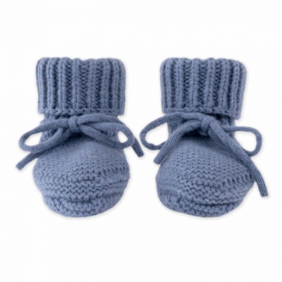 Lodger Slipper merino vilnas čībiņas, Storm, 0-6m