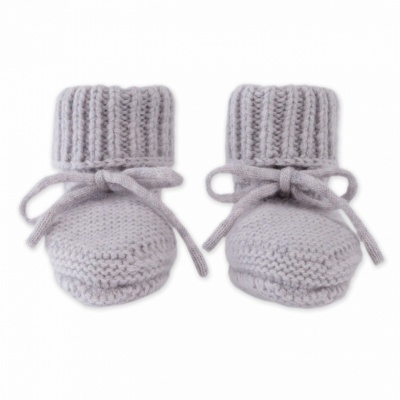 Lodger Slipper merino vilnas čībiņas, Stone, 0-6m