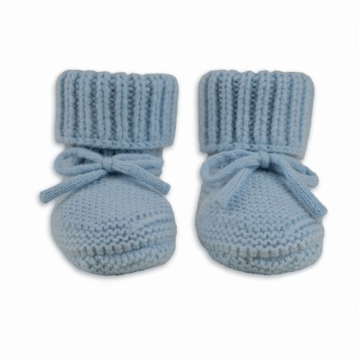 Lodger Slipper Merino vilnas čībiņas, Blue Fogg, 6-12m