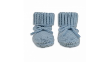Lodger Slipper Merino vilnas čībiņas, Blue Fogg, 6-12m