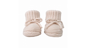 Lodger Slipper Merino vilnas čībiņas, Birch, 6-12m