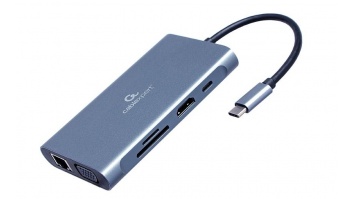 I/O ADAPTER USB-C TO HDMI/USB3/7IN1 A-CM-COMBO7-01 GEMBIRD
