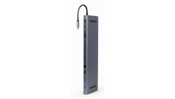 I/O ADAPTER USB-C TO HDMI/USB3/9IN1 A-CM-COMBO9-01 GEMBIRD
