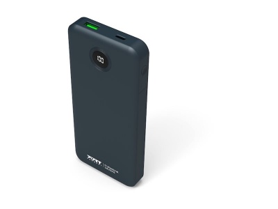 PORT CONNECT External battery 2 X USB-C PD | 10000 mAh | Blue