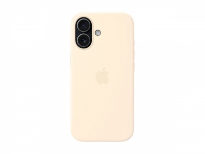 Apple iPhone 17 Silicone Case with MagSafe – Vanilla | Apple