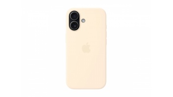 Apple iPhone 17 Silicone Case with MagSafe – Vanilla | Apple