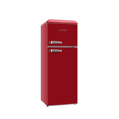ETA Refrigerator | ETA253490030EN Storio Retro | Energy efficiency class E | Free standing | Height 148.2 cm | Double Door | Fridge net capacity 170 L | Freezer net capacity 45 L | Red | 38 dB