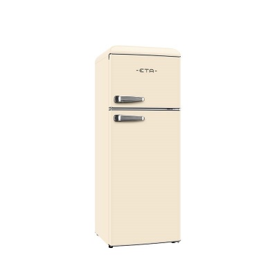 ETA Refrigerator | ETA253390040EN Storio Retro | Energy efficiency class E | Free standing | Height 148.2 cm | Double Door | Fridge net capacity 170 L | Freezer net capacity 45 L | 38 dB | Beige