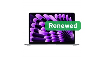 Apple Renewed Grade A | MacBook Air (13-inch, M3, 2024)‎ A3113 | 13.3 " | 8 GB | SSD | 256 GB | Apple M3 8-core CPU | macOS | Keyboard language US