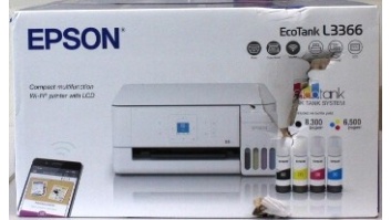 SALE OUT. Epson EcoTank L3366 Multifunctional Printer | SALE OUT. | Epson Multifunctional printer | EcoTank L3366 | Inkjet | Colour | A4 | Wi-Fi | White | DAMAGED PACKAGING, DENTED BODY (INK TANK TOP - COVER)