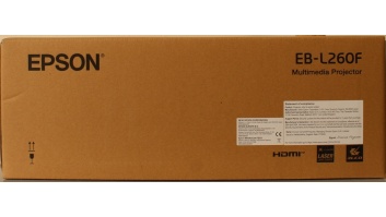 SALE OUT. Epson EB-L260F Full HD 3LCD Projector 1920x1080/4600 Lm/16:9/2500000:1, White | SALE OUT. Epson | EB-L260F | Full HD (1920x1080) | 4600 ANSI lumens | White | DAMAGED PACKAGING | Wi-Fi