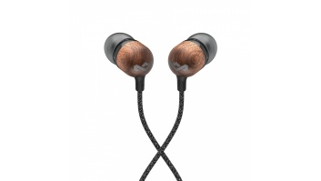 Marley Wired Earbuds | Smile Jamaica | Built-in microphone | USB Type-C | Signature Black
