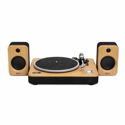 Marley Turntable With Speakers | Stir It Up Wireless 2+ | Bluetooth In/Out