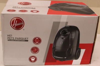 SALE OUT. Hoover HE120PET 011 Vacuum cleaner, Bagged, Power 700 W, Bag 2.5 L, Working radius 8.2 m, Black/Grey | Hoover Vacuum Cleaner | HE120PET 011 | Bagged | Power 700 W | Dust capacity 2.5 L | Iron Grey | DAMAGED PACKAGING | 23 month(s)