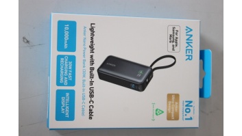 SALE OUT. Anker 545 Nano Power Bank | A1259G11 | 10000 mAh | Black | DEMO
