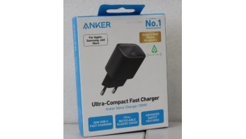 SALE OUT. Anker 511 Nano 4 Wall Charger 30W 1C, Black | SALE OUT. Anker 511 Nano 4 Wall Charger 30W 1C | A2337G11 | USB-C | DEMO