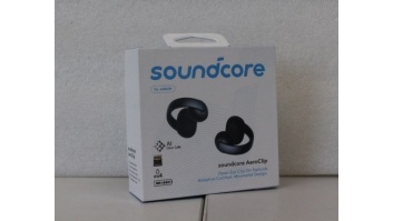 SALE OUT. Anker Soundcore AeroClip Open-Ears, Black | SALE OUT. Anker Soundcore Open-Ear Clip-On Earbuds with Adaptive Comfort | AeroClip | DEMO