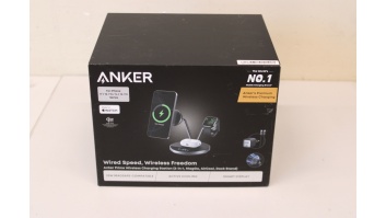 SALE OUT. Anker Prime Wireless Charging Station Qi2.2  25W wireles charging  (3-in-1, MagGo, AirCool, Dock Stand) PSU added, Black | Anker Prime Wireless Charging Station Qi2.2  25W wireles charging  (3-in-1, MagGo, AirCool, Dock Stand) PSU added | UNPACK